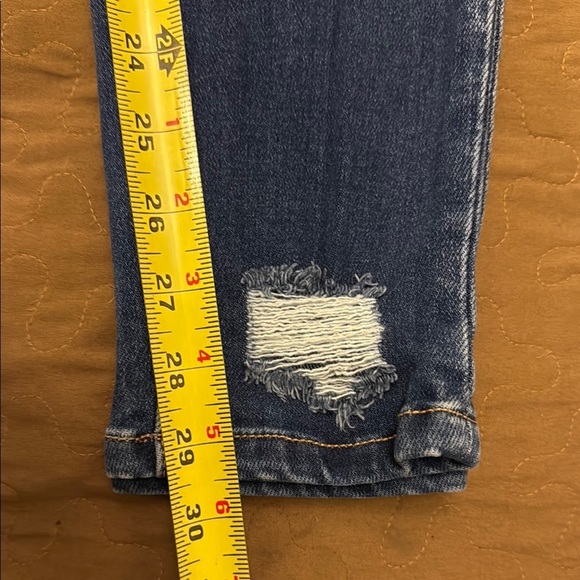 KanCan Blue Skinny Distressed Jeans - Picture 6 of 10